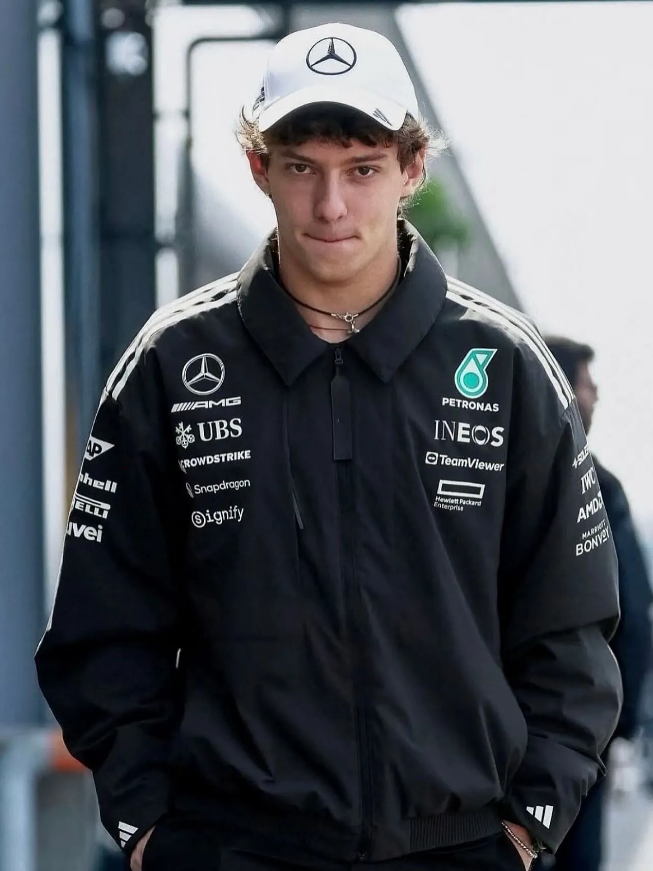 Adidas x Mercedes AMG Petronas F1 Team Jacket Black $1243!