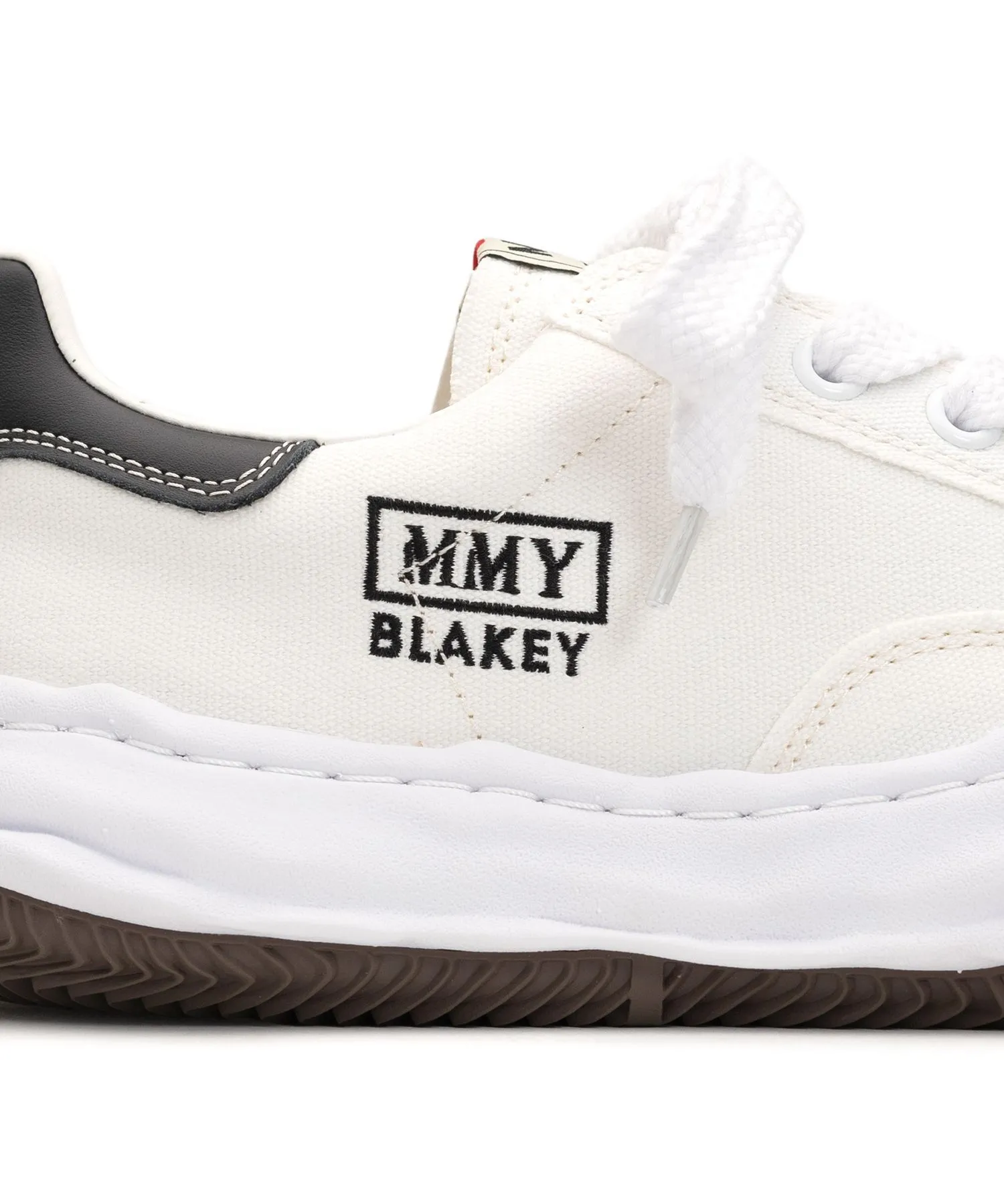 MIHARA Blakey Canvas Low White $1680免運!