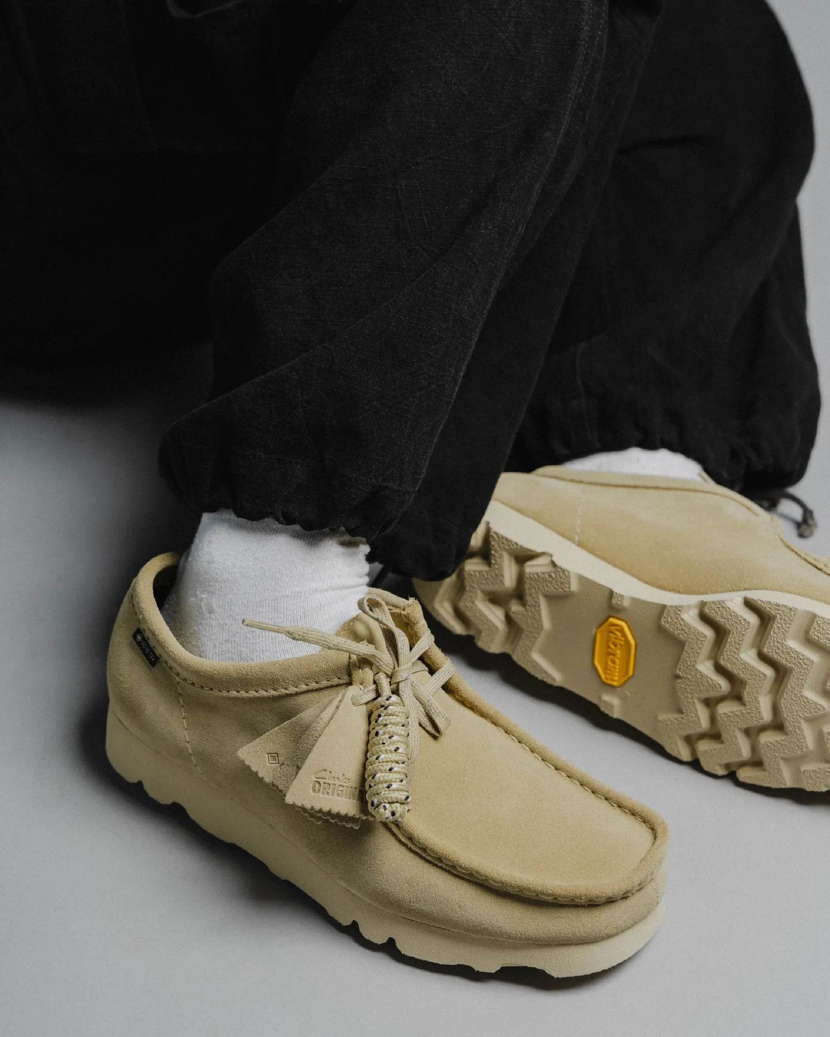 Clarks Originals Wallabee Gore-Tex Maple & Black $1110免運!