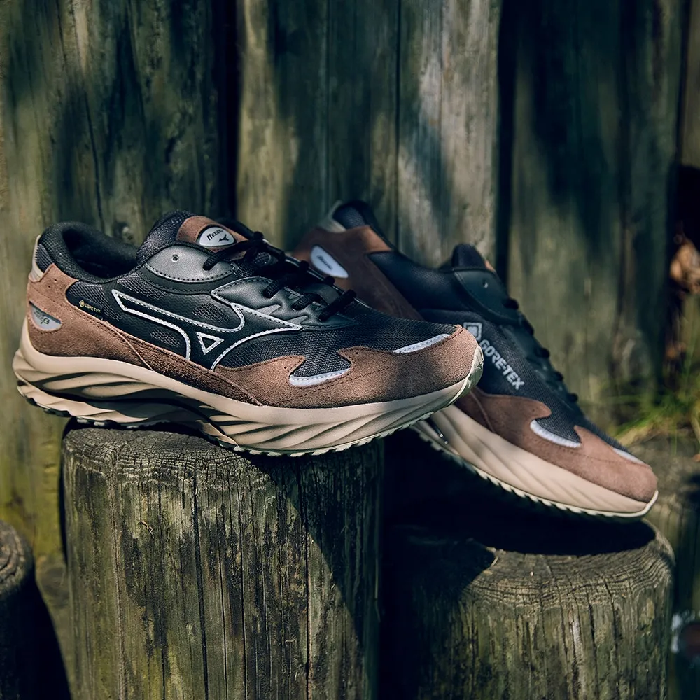 Mizuno Wave Rider B GTX Black/Brown $1142免運!