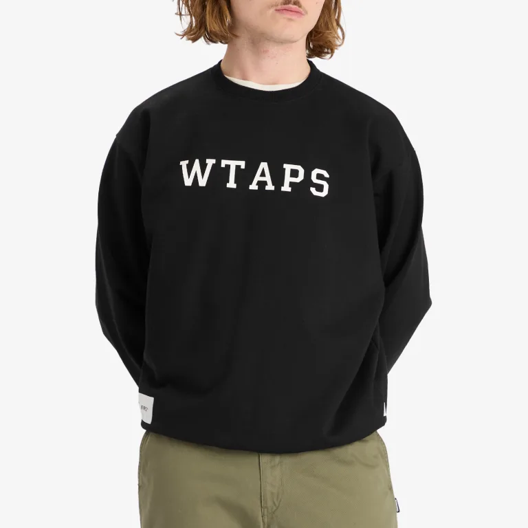 WTAPS ACADEMY / SWEATER / COTTON Black $1305!