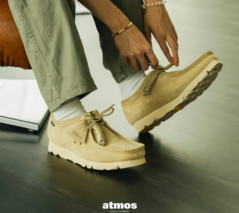 Clarks Originals Wallabee Gore-Tex Maple $828!