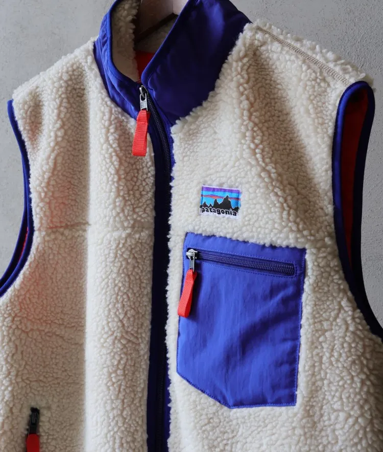 Patagonia Classic Retro-X® Fleece Vest Dark Natural $1098!