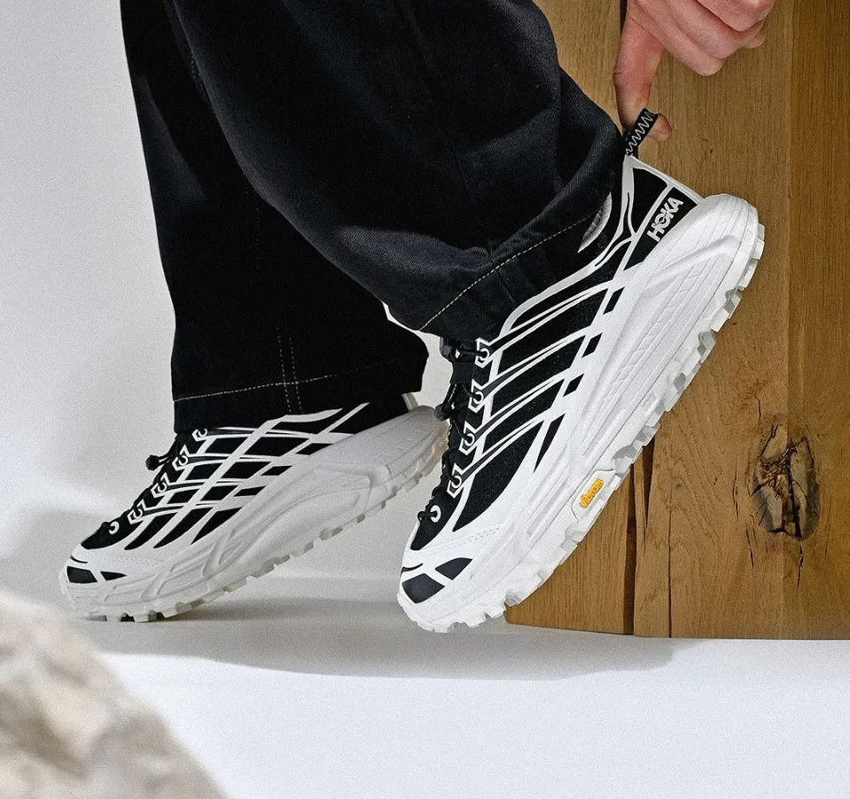 Hoka Mafate Three2 Frost Black $905!