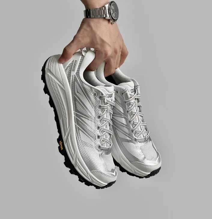 Hoka Mafate Speed 2 White/Silver $1022!