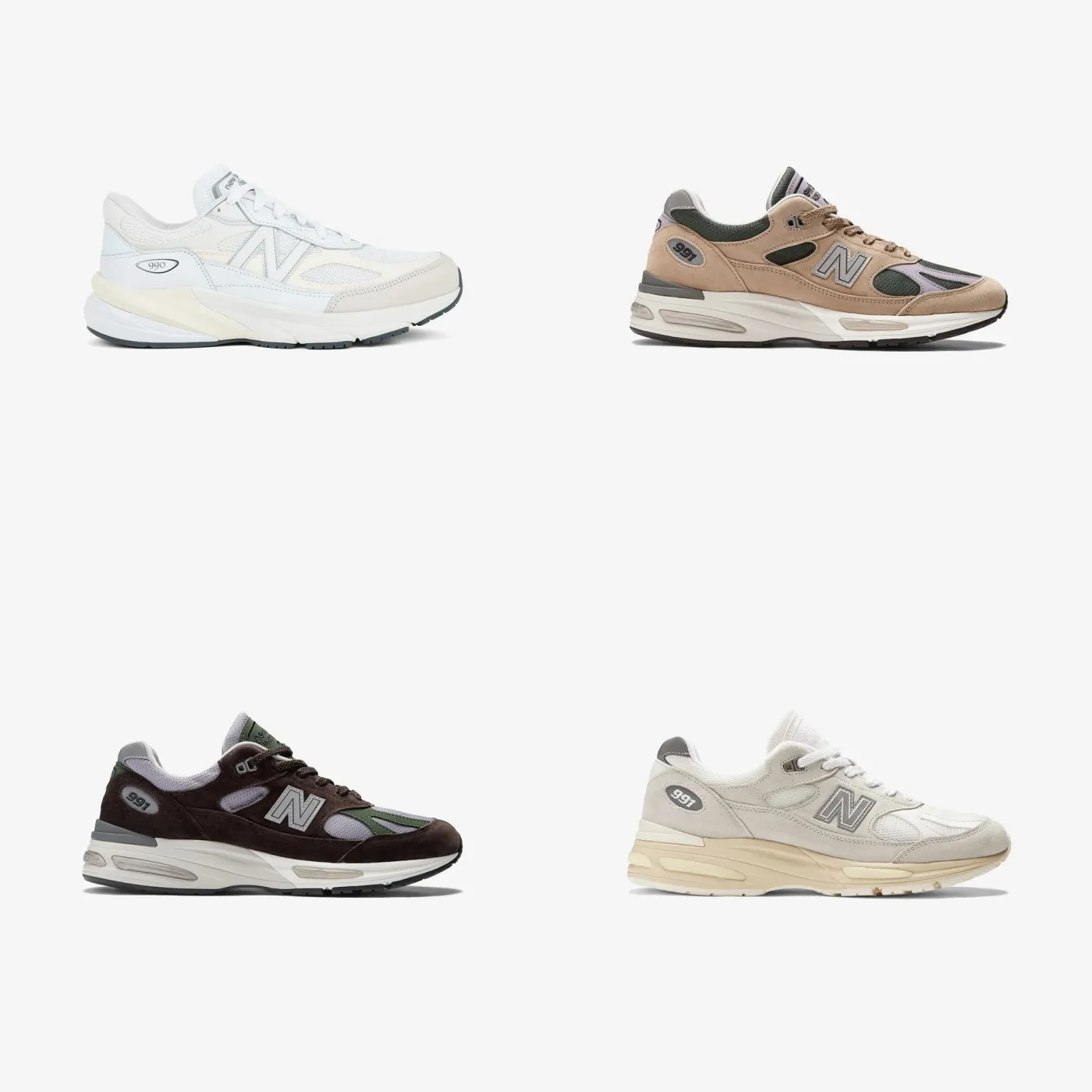 New Balance 4款991v2 & 990v6 $942!