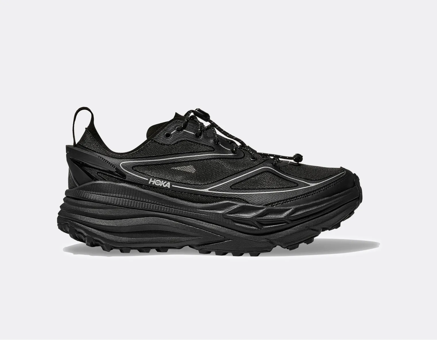 HOKA Stinson One7 Black Silver $981!