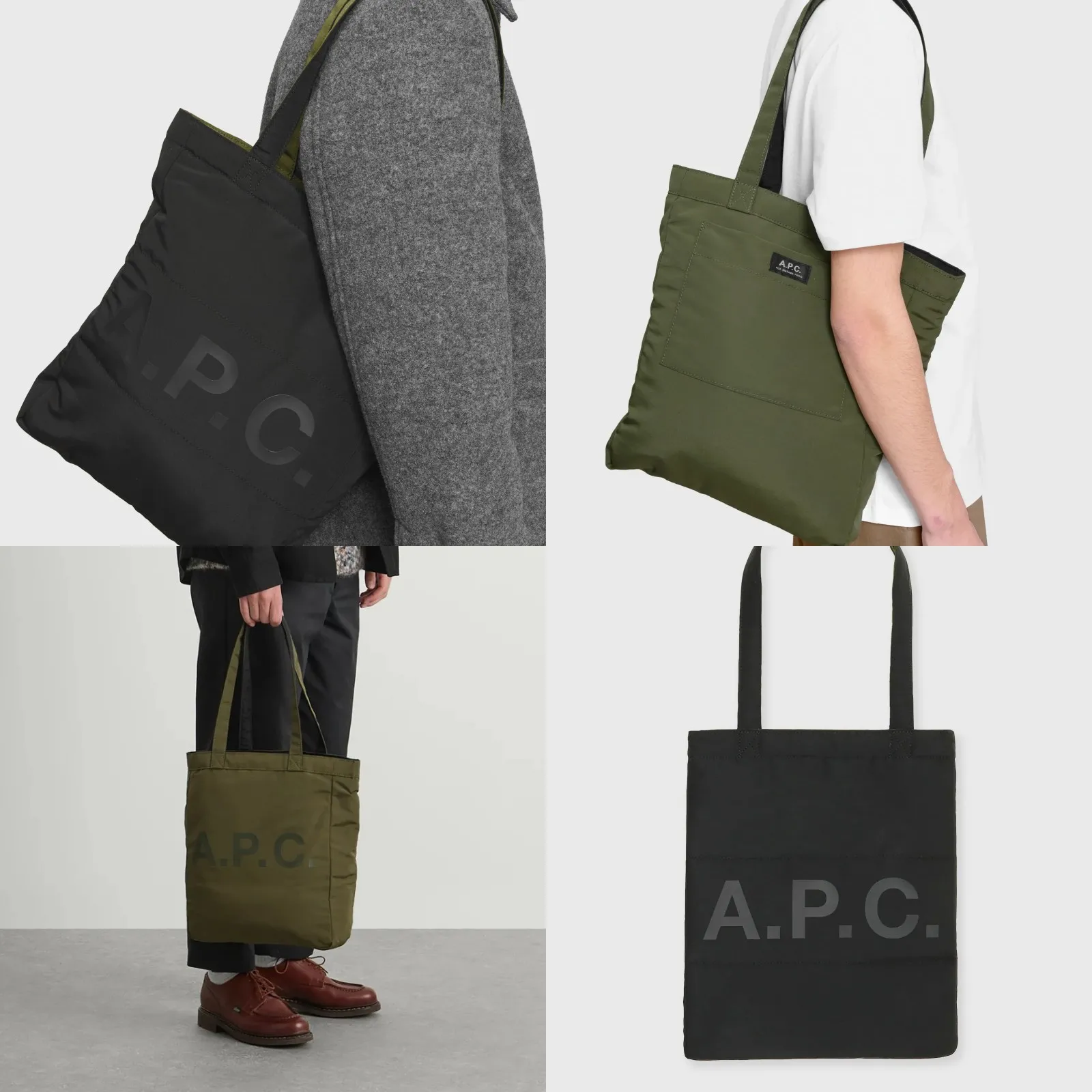 A.P.C. Lou Réversible Tote Bag $508!