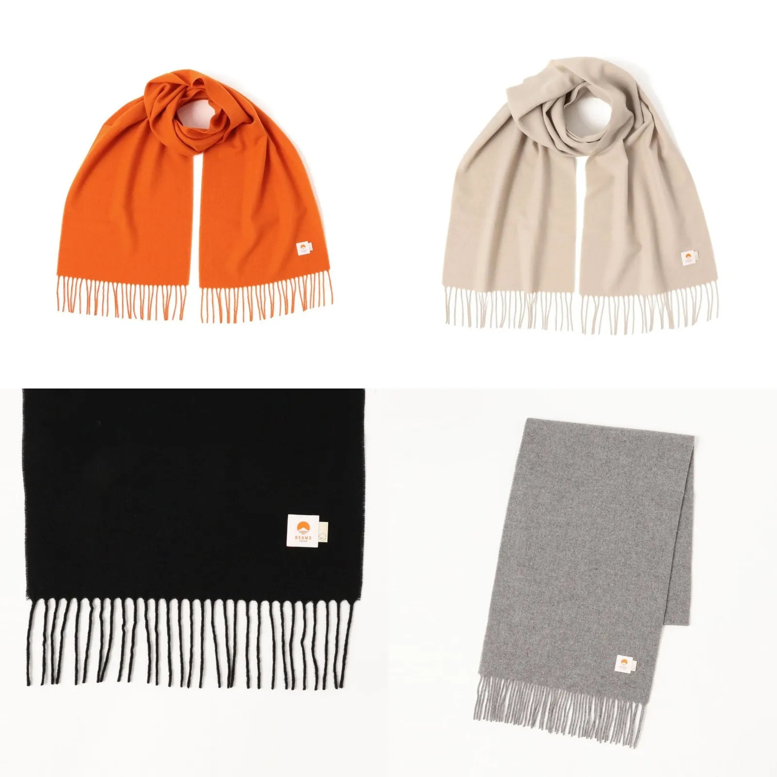 Beams Japan 尾州產Wool Scarf 6色$361!