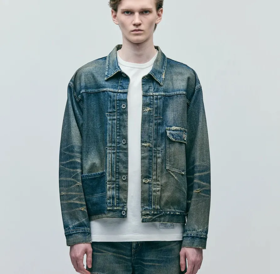 Neighborhood Savage Denim Type-1 Jacket Indigo $2719!