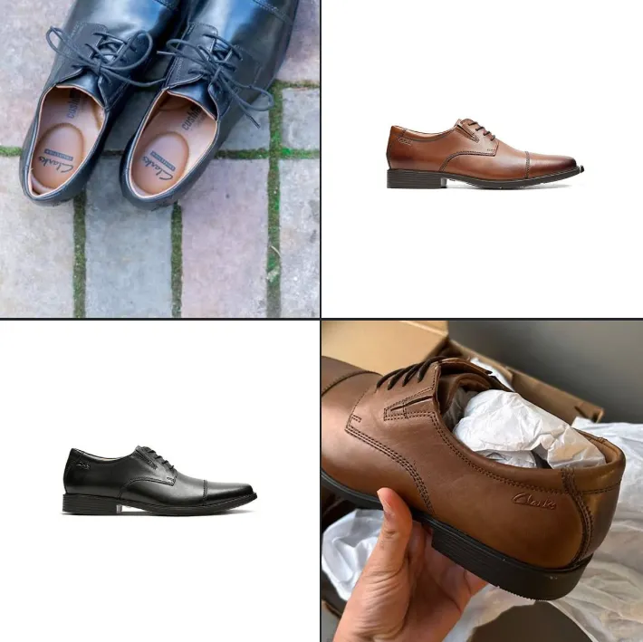 Clarks Mens Tilden Cap Oxford 2色$412免運!