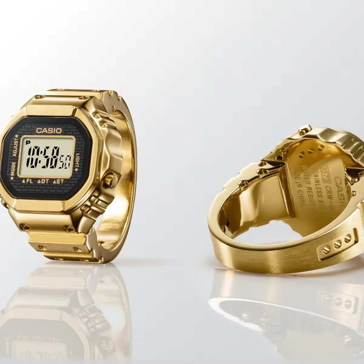 Casio Ring Watch Gold $1067!