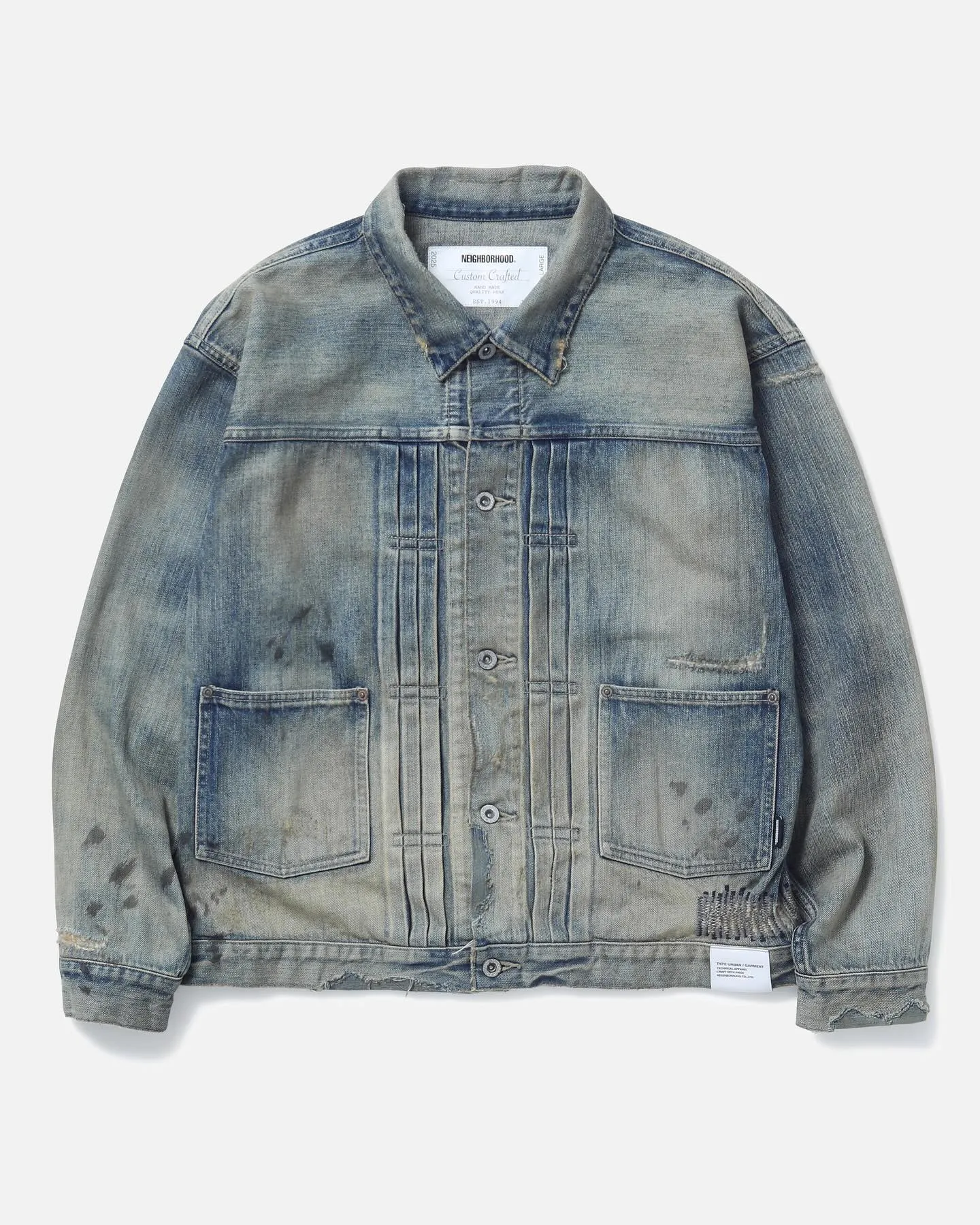NEIGHBORHOOD SAVAGE DENIM TYPE-1 JACKET MOD Indigo $3464免運!