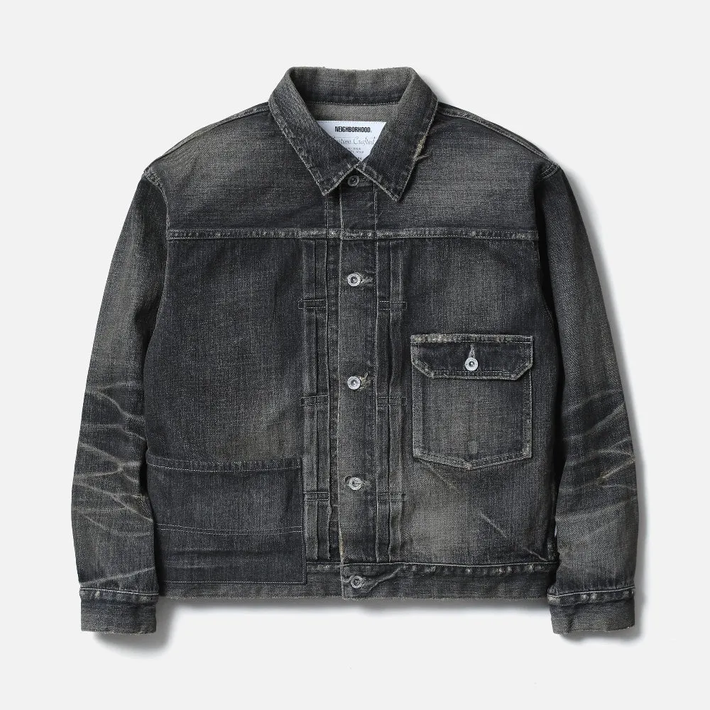 Neighborhood Savage Denim Type-1 Jacket Black $2588免運!