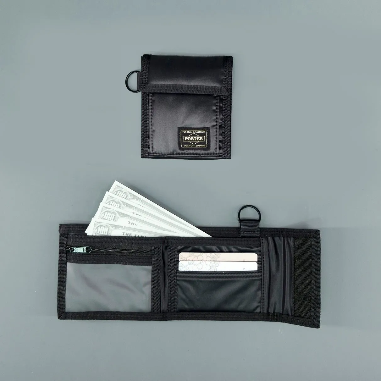 Porter Capsule Wallet Black $796免運! (額外回贈$353)