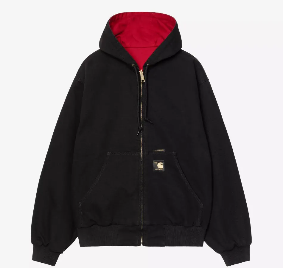 Carhartt WIP OG Active Reversible Jacket 50th Anniversary Black/Red $2067免運!