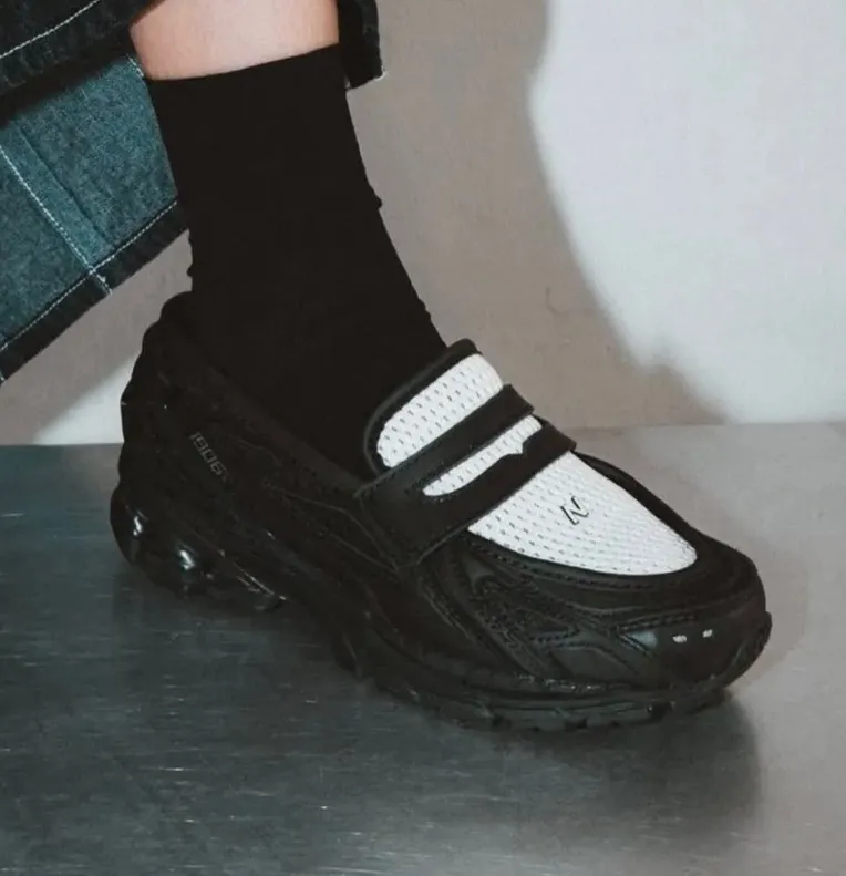 New Balance 1906L Loafer Black Angora $975!