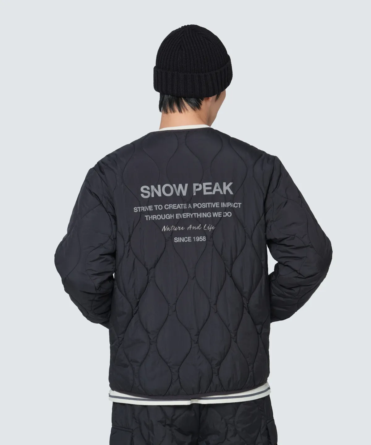 Snow Peak Recycled Quilted Cardigan Jacket 3色$592!