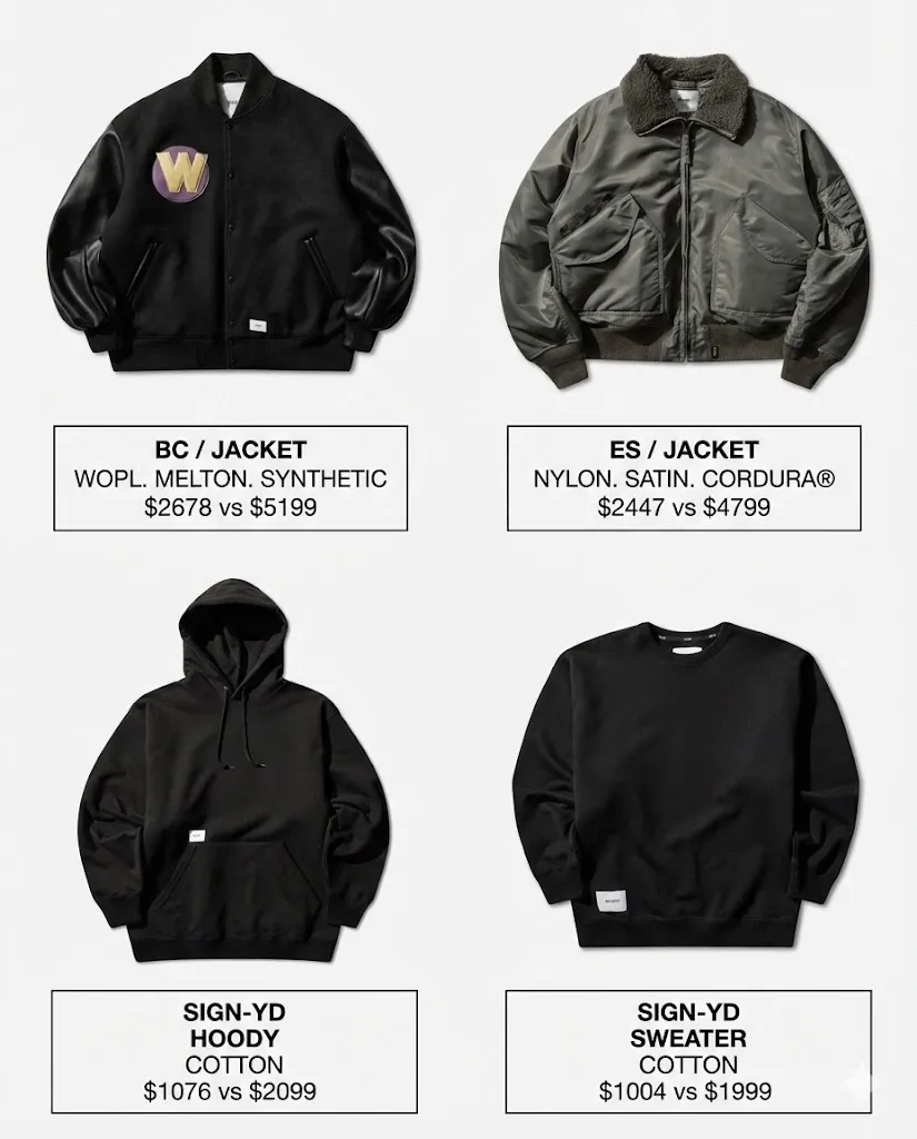 WTAPS 低至香港半價!