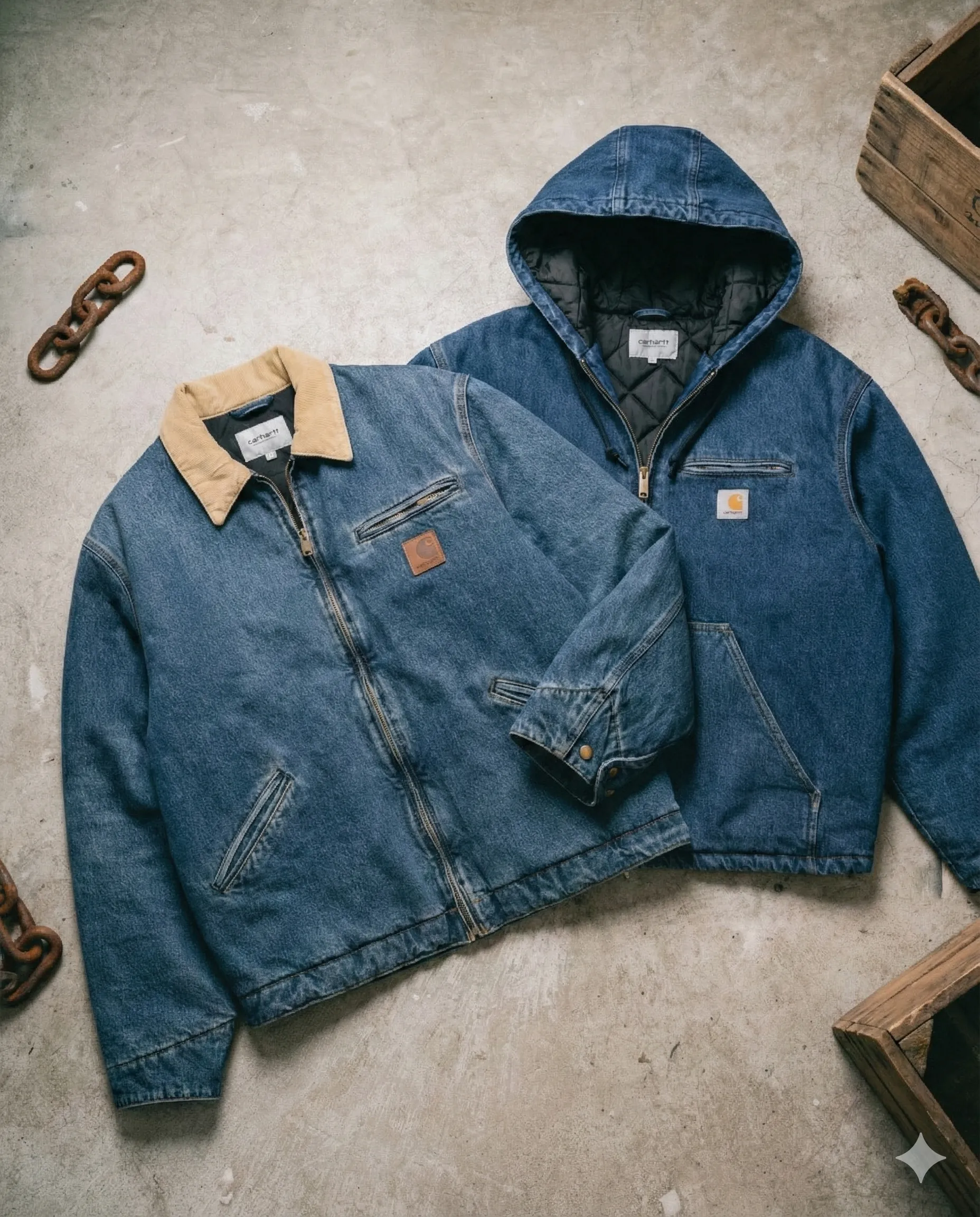 Carhartt WIP Cleveland Jacket Stone Washed $1198免運! OG Detroit Jacket $1629!