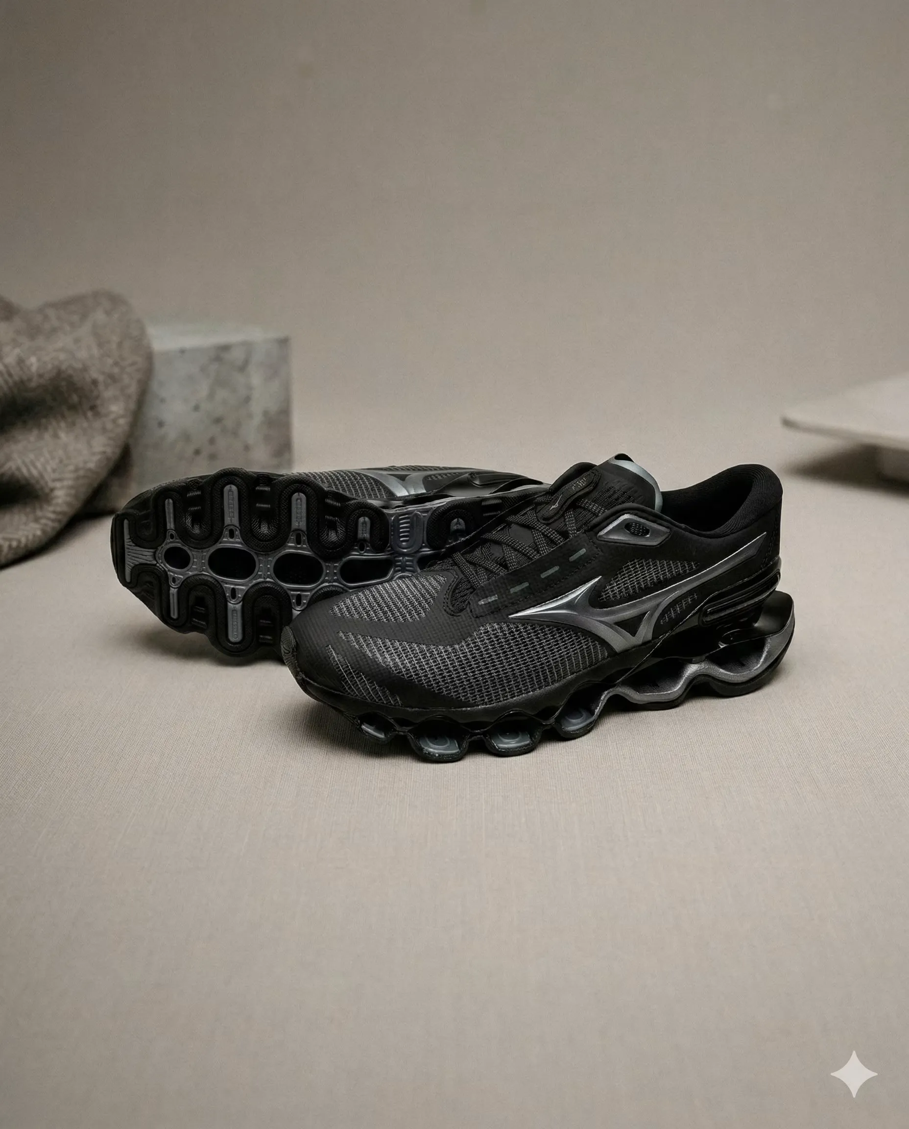 Mizuno Wave Prophecy 15 Black/Gray $847起免運!