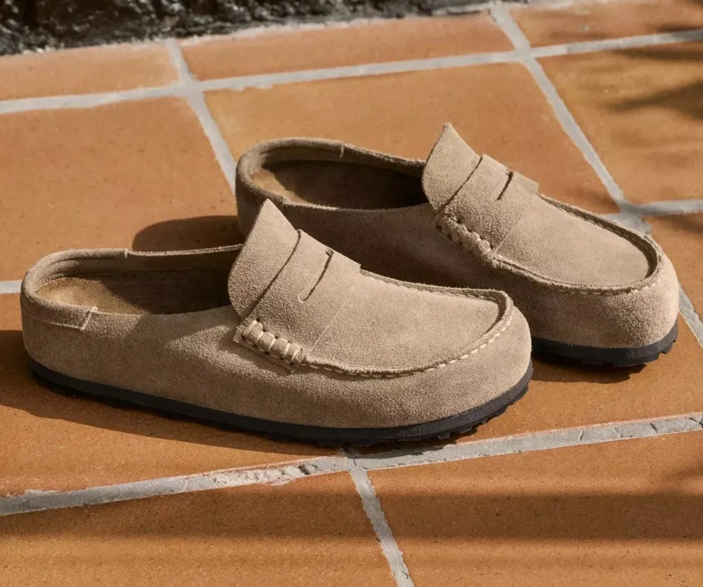 Birkenstock Naples Wrapped Thyme $806! Taupe $948!