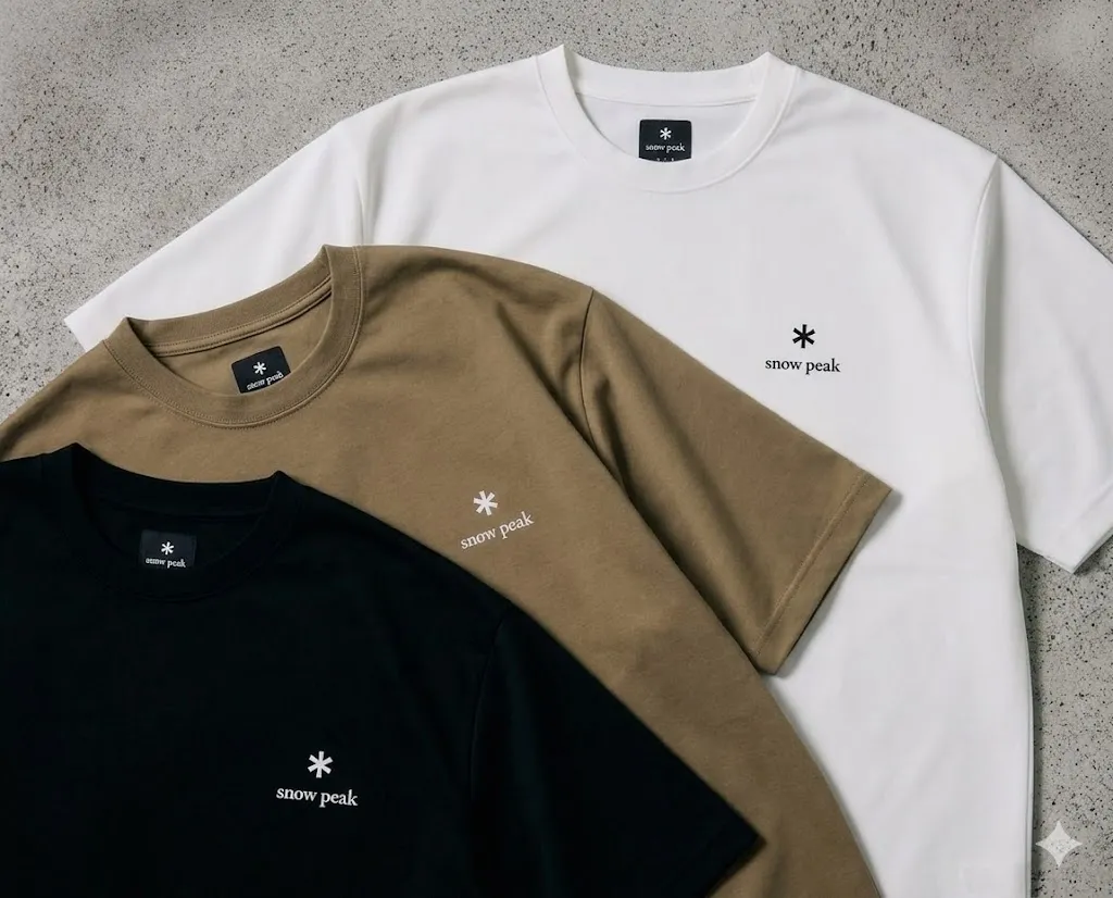 Snow Peak Japan NSD Logo Tee 3色$160起!