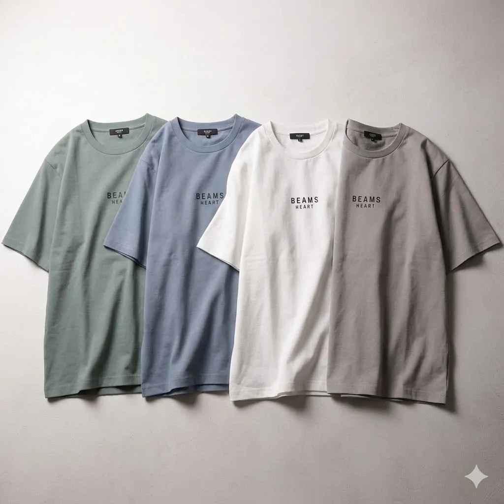 Beams Heart Moisture Wicking Anti Pilling Logo Tee 6色$188!