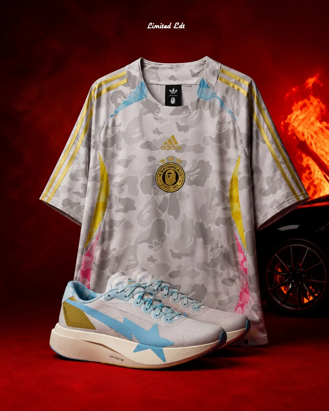 Adidas x Bape Teamgeist T-Shirt $819!