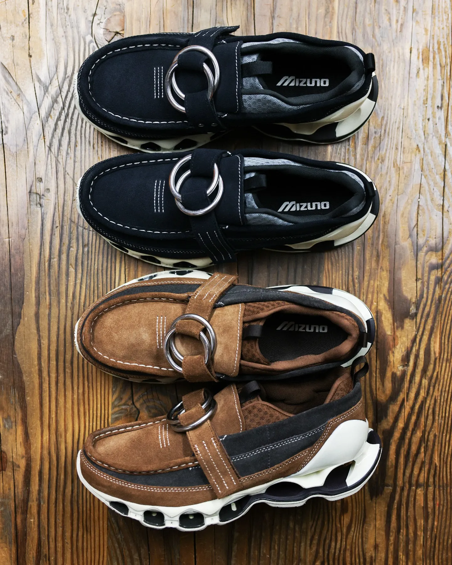 SETSUMASA KOBAYASHI × MIZUNO WAVE PROPHECY RING MOC 2色$2334免運!