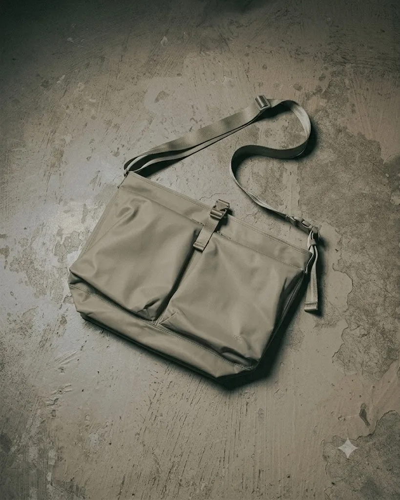 F/CE. Recycled Twill Courier Shoulder Bag Beige $691(額外回贈$300)