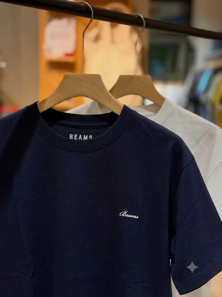 Beams One Point Logo Tee 2色$217!