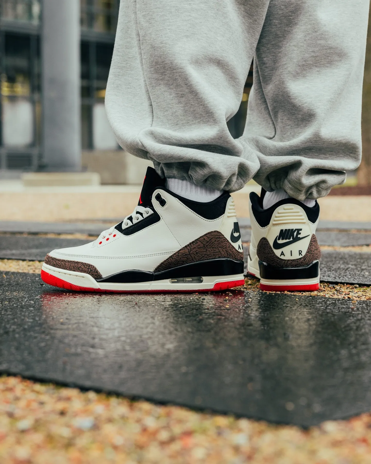Nike Air Jordan 3 Retro OG Sail/Red $759!