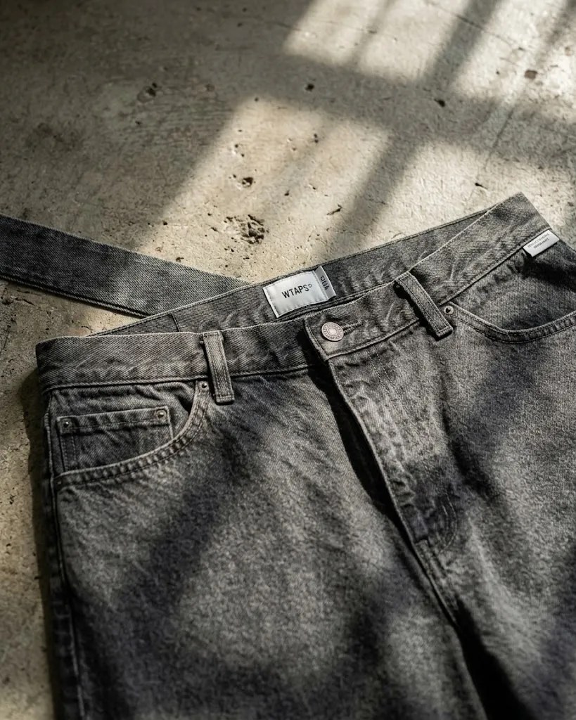 WTAPS SS26 BLUES STRAIGHT / TROUSERS / COTTON. DENIM | BLACK $1504免運!