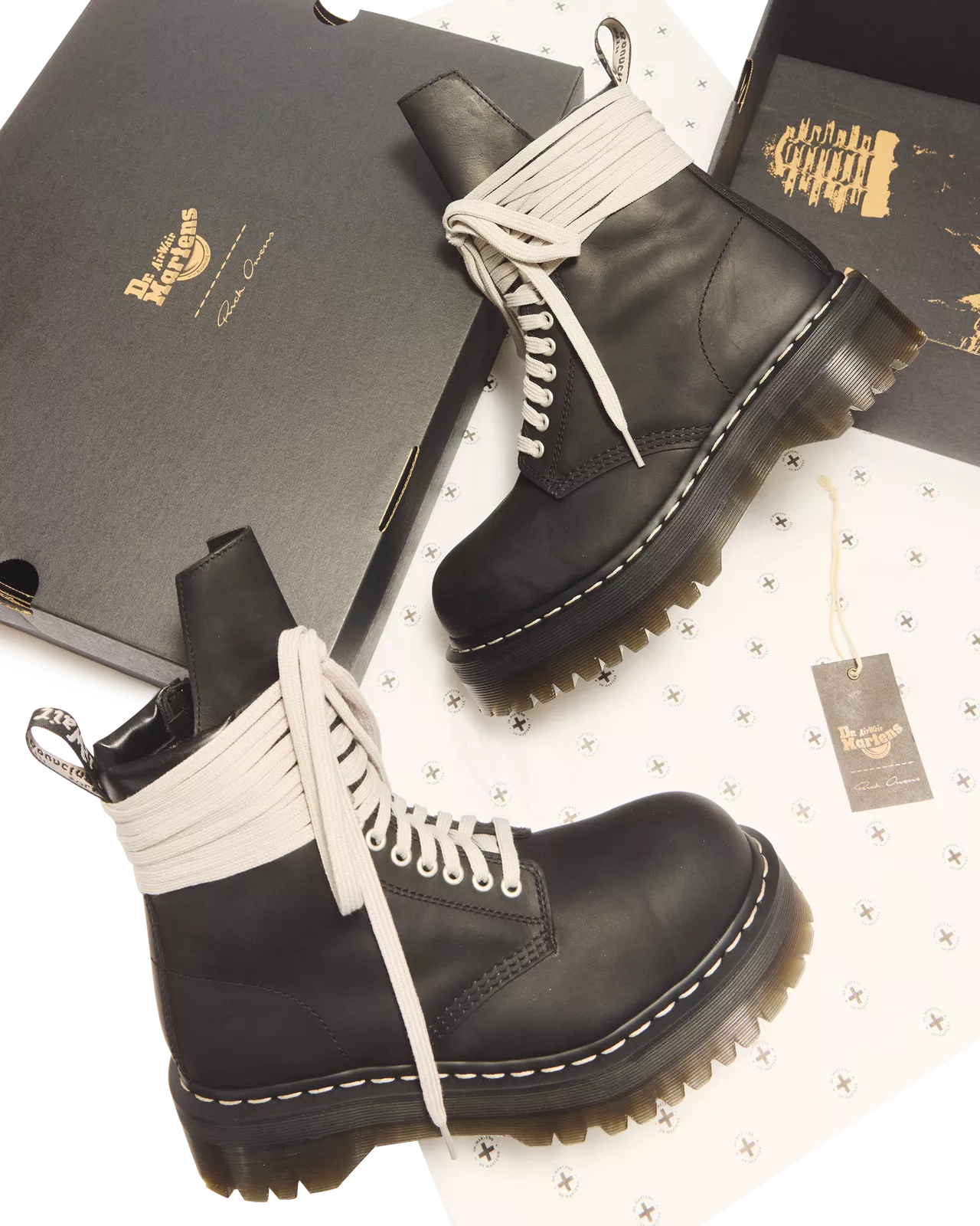 Dr Martens x Rick Owens Steel Toe Boots $2770免運!