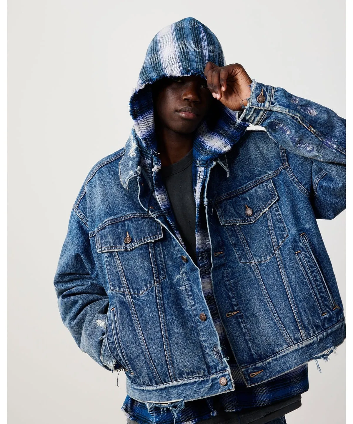 Beams Damage Denim Jacket 2色$798免運!