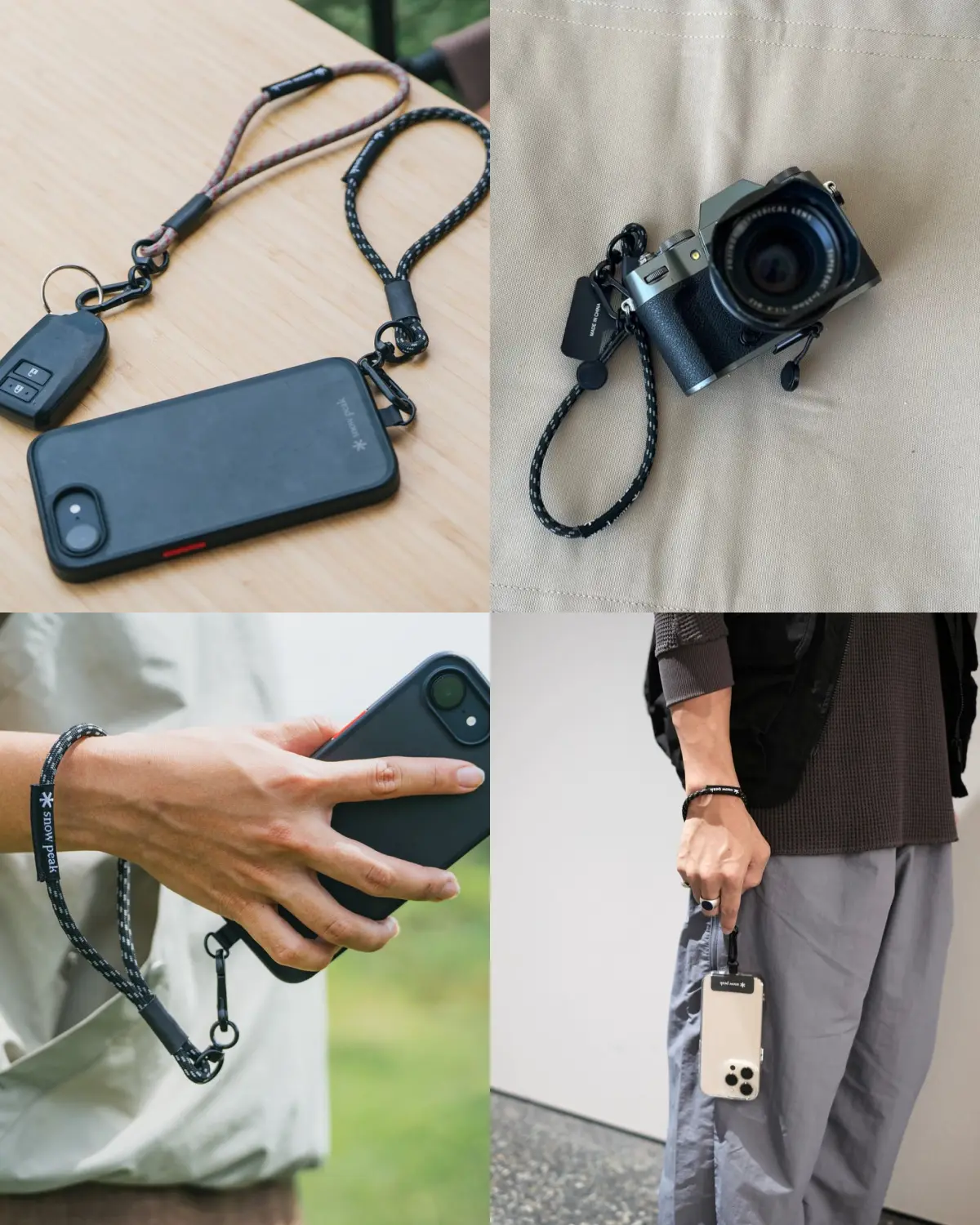 Snow Peak Gear Reed Wrist Strap 3色$109! (回贈$12)