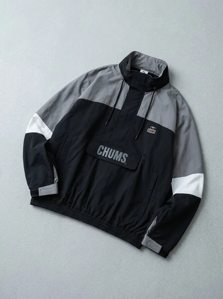Chums Kearns Warm Retro Sports Jacket Black $561免運!