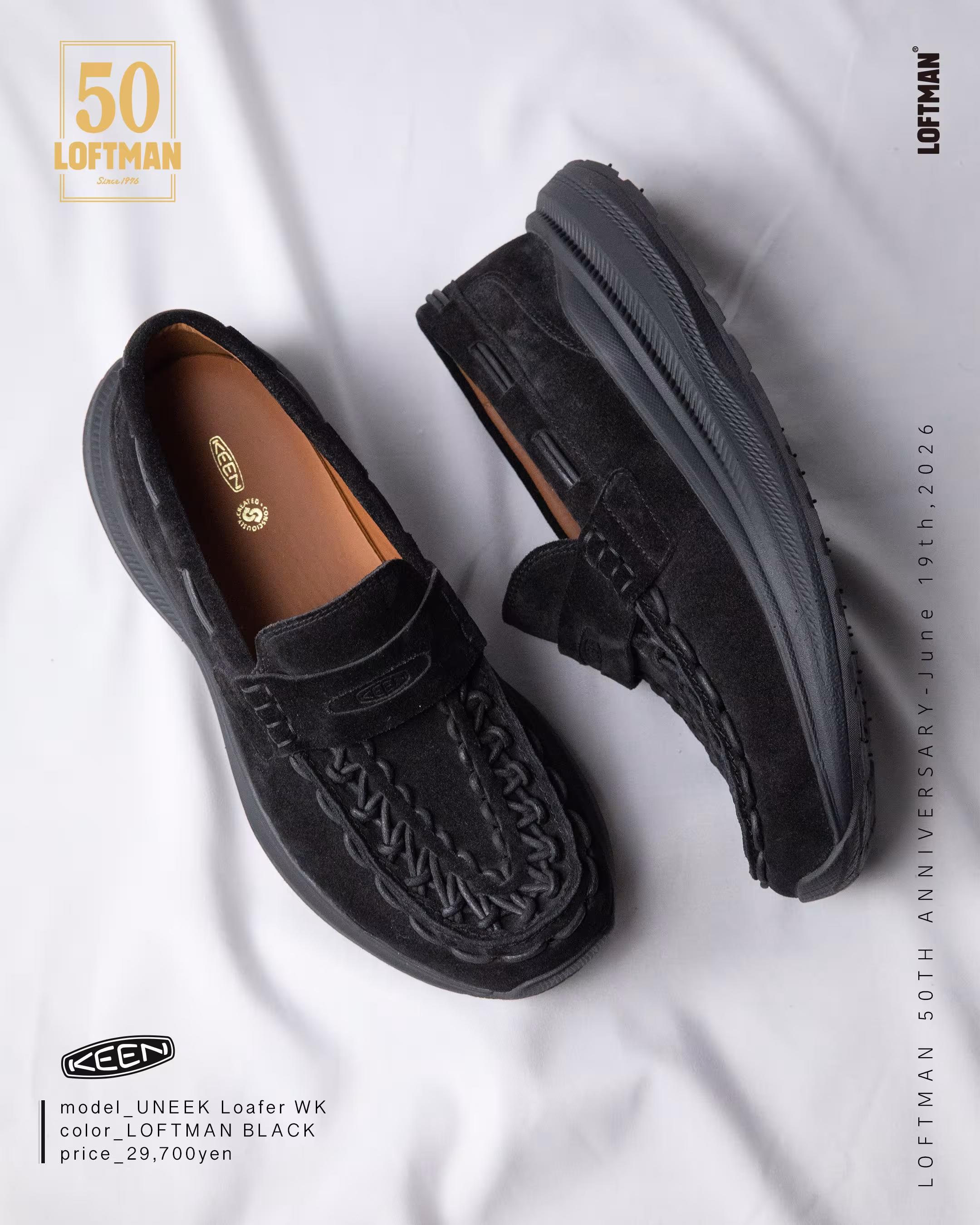 KEEN x LOFTMAN UNEEK Loafer WK Suede $1669!