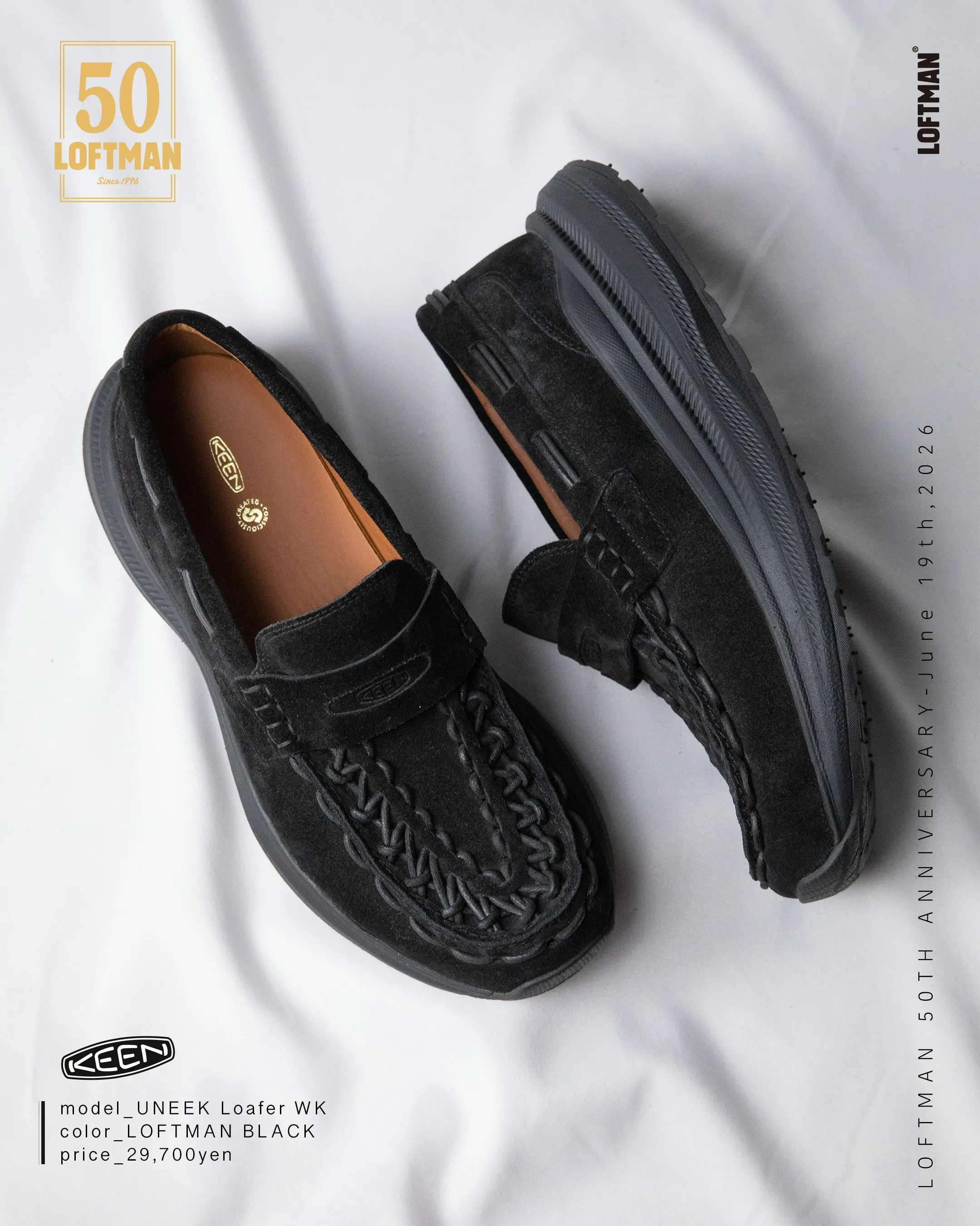 KEEN x LOFTMAN UNEEK Loafer WK Suede $1669!