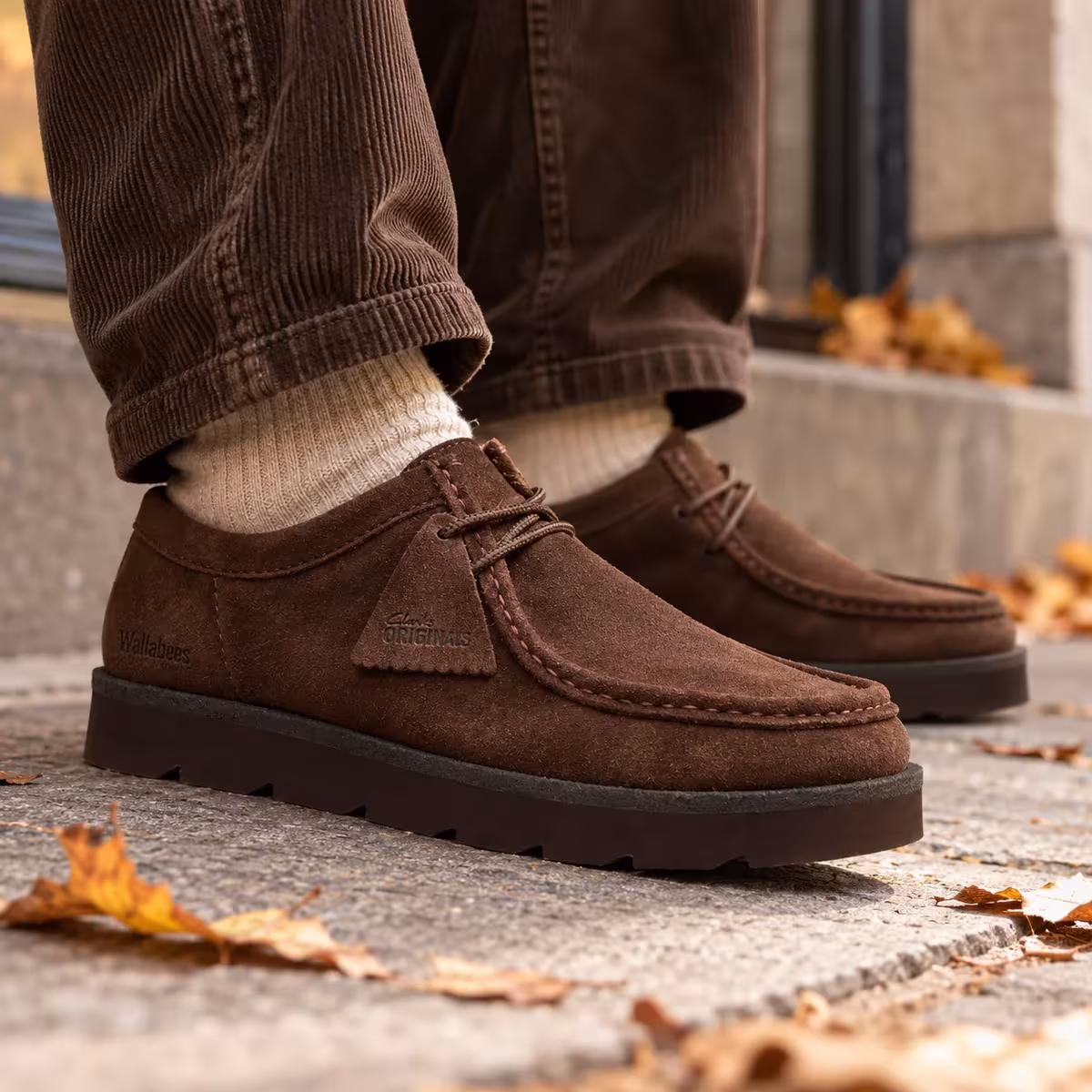 Clarks Originals Meare Walla Dark Brown $655!