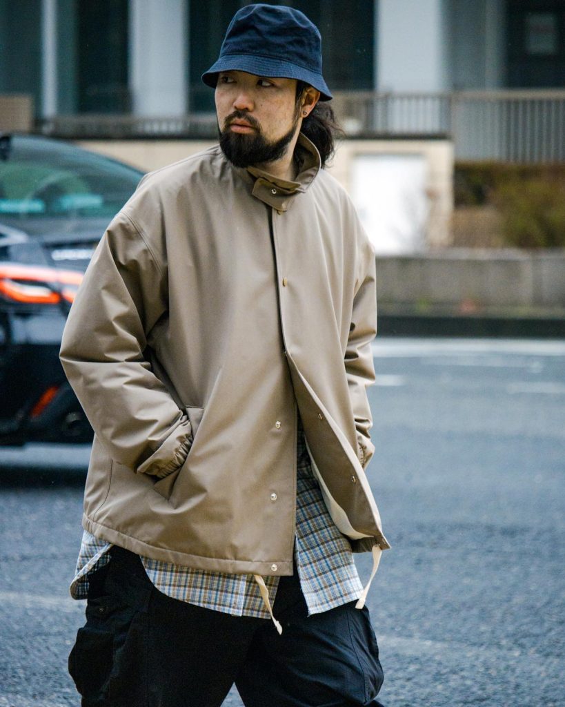 ジャケット・アウター nanamica 2L GORE-TEX Coach Jacket Sax L 2L GORE-TEX Coach Jacket in Sax
