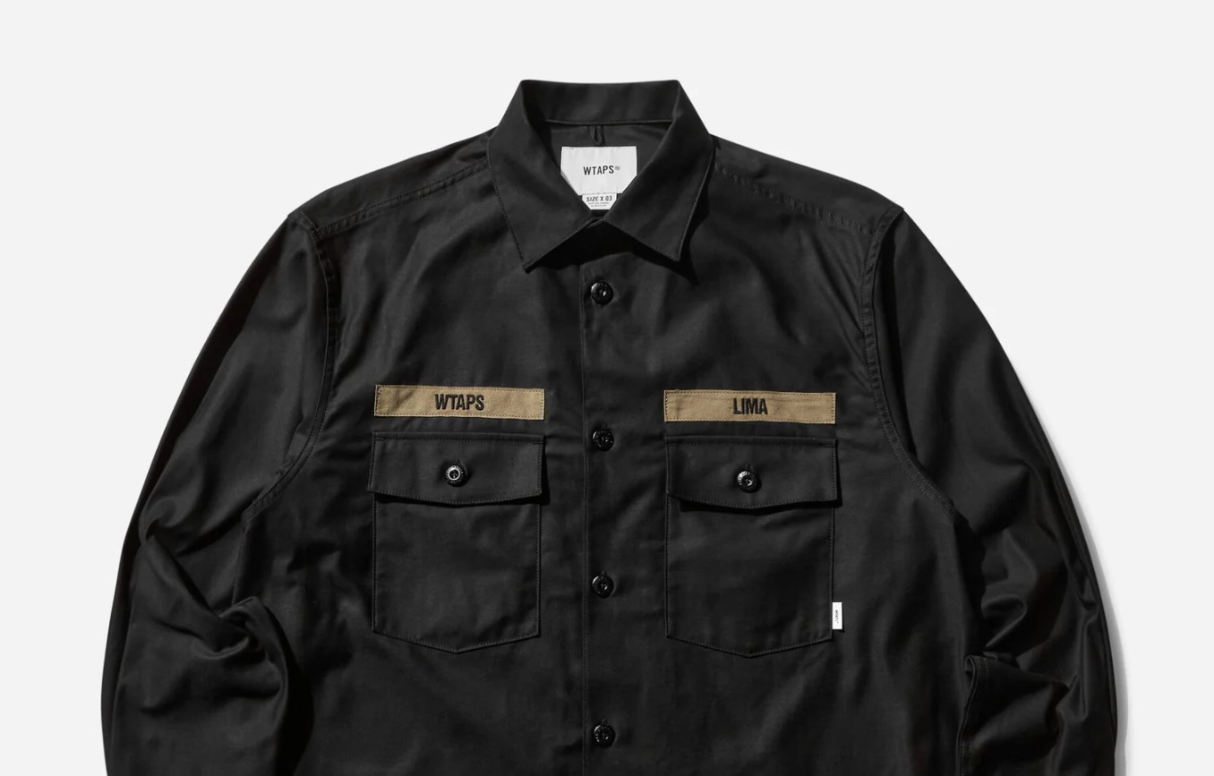 ジャケット・アウター WTAPS CBW / LS / COTTON. SATIN WTAPS CBW / LS / Cotton. Satin | Black