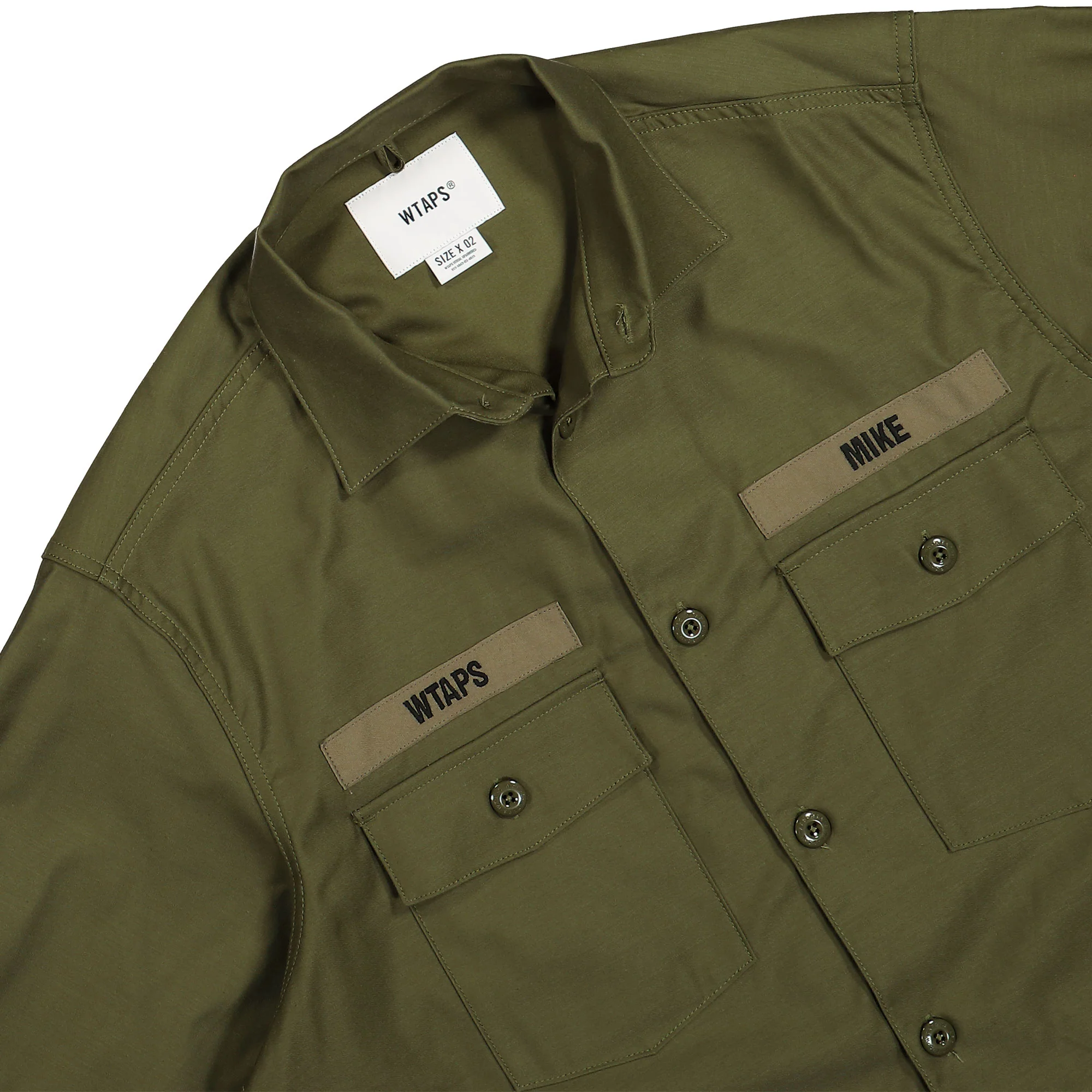 トップス 24FW WTAPS CBW / LS / COTTON. SATIN WTAPS CBW 01 - LS - Cotton