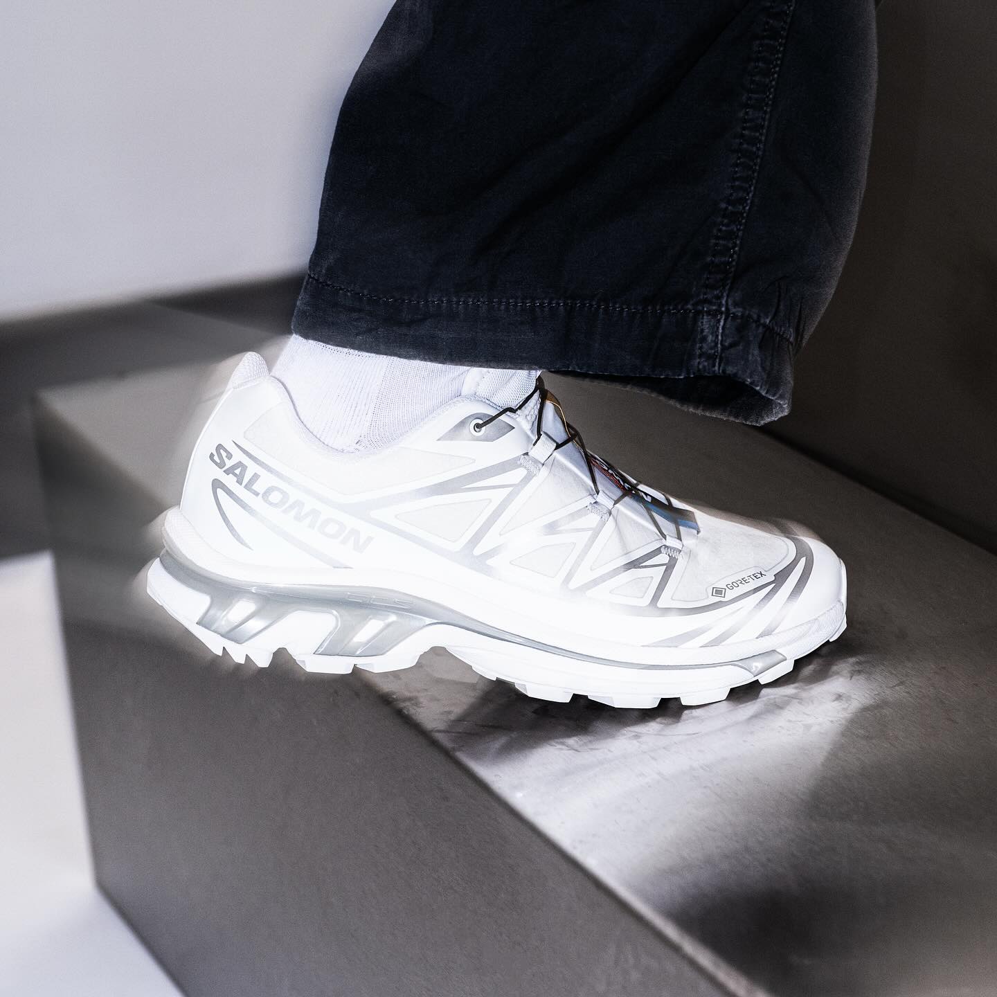 【SALOMON】 正規品★ XT-6 GORE-TEX WHITE SILVER XT-6 Gore-Tex – Premier